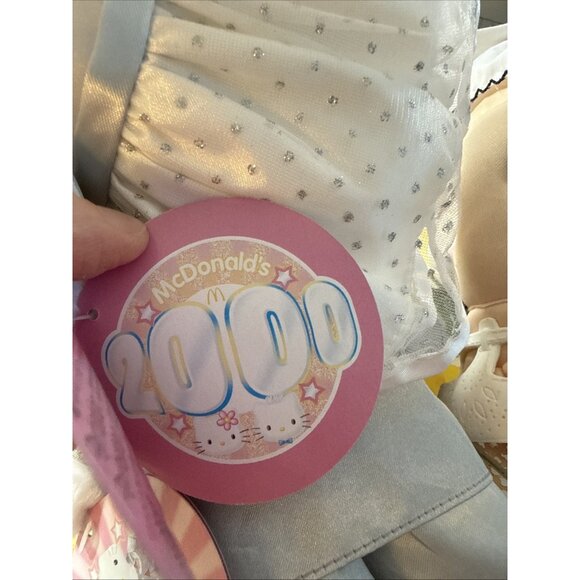 Hello Kitty Bride & Groom Plushies Romantic Wedding 1999 McDonald’s 2000 - Picture 13 of 13